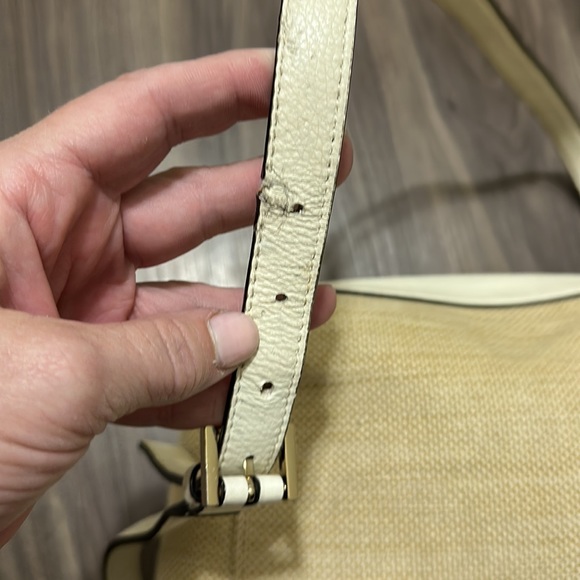 Kate Spade White and Beige Purse - Picture 10 of 11